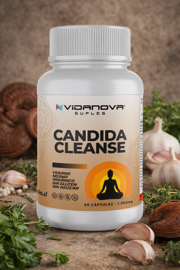 LIMPIADOR CANDIDA 1000MG 60 CAPS