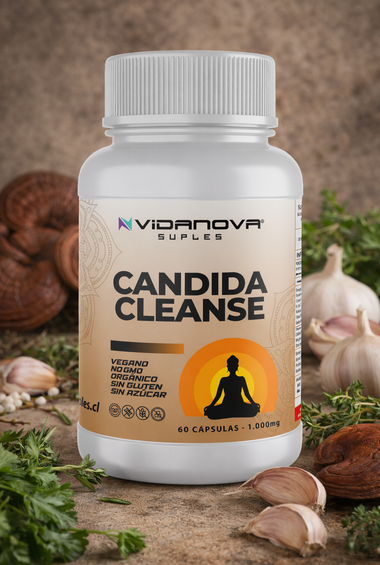 LIMPIADOR CANDIDA 1000MG 60 CAPS