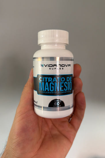 Citrato de Magnesio 400mg 60 Caps