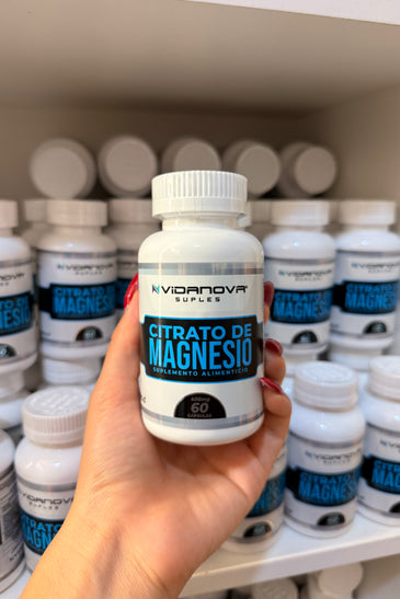 Citrato de Magnesio 400mg 60 Caps