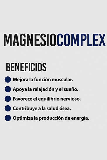 MAGNESIO COMPLEX 1000MG 60CAPS